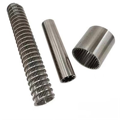 צינור מסך חוט טריז בעל חוזק גבוה