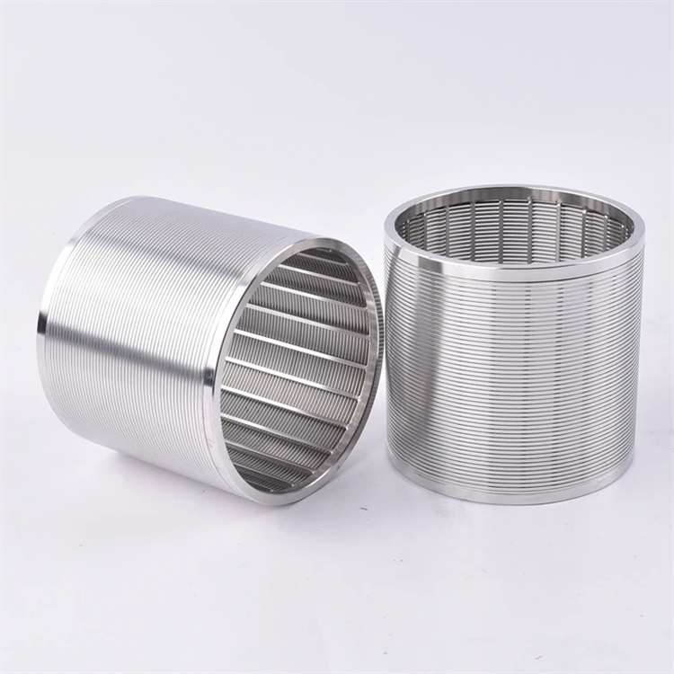 צינור מסך עטוף מנירוסטה